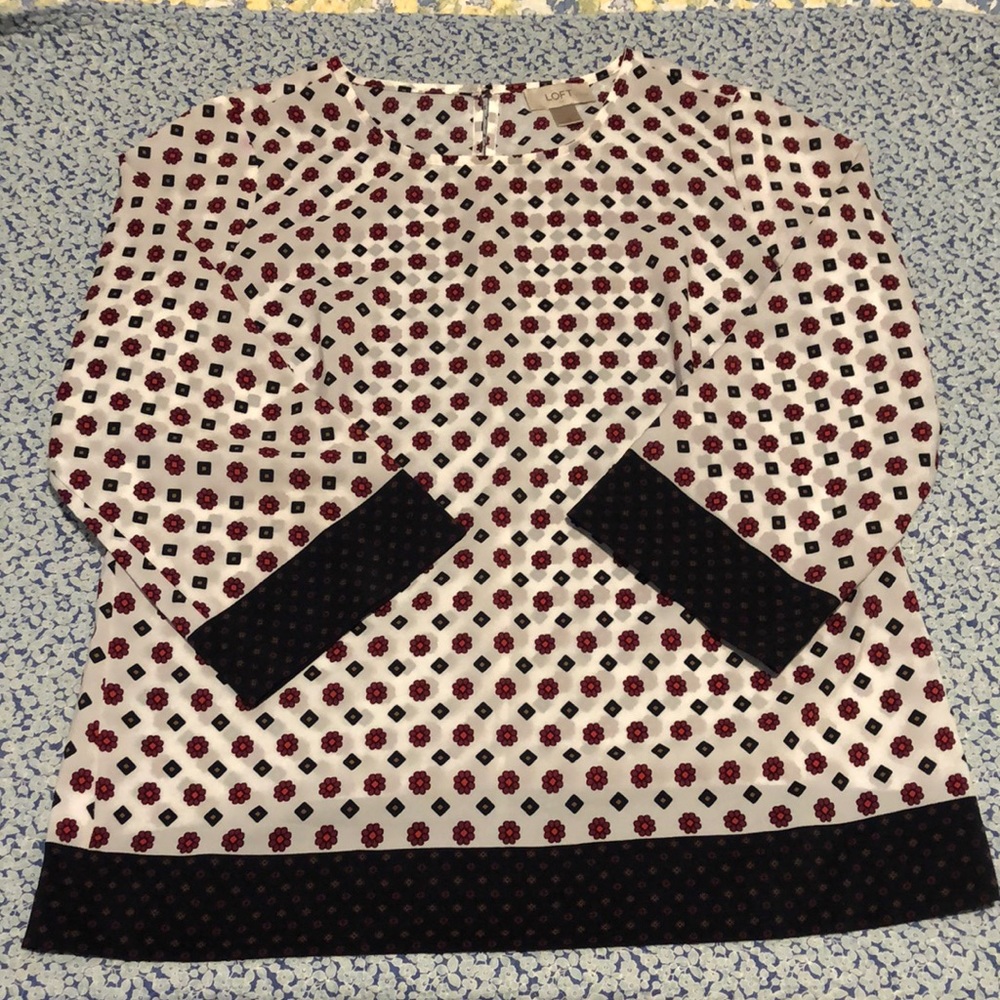 Loft Floral Blouse Size: SP